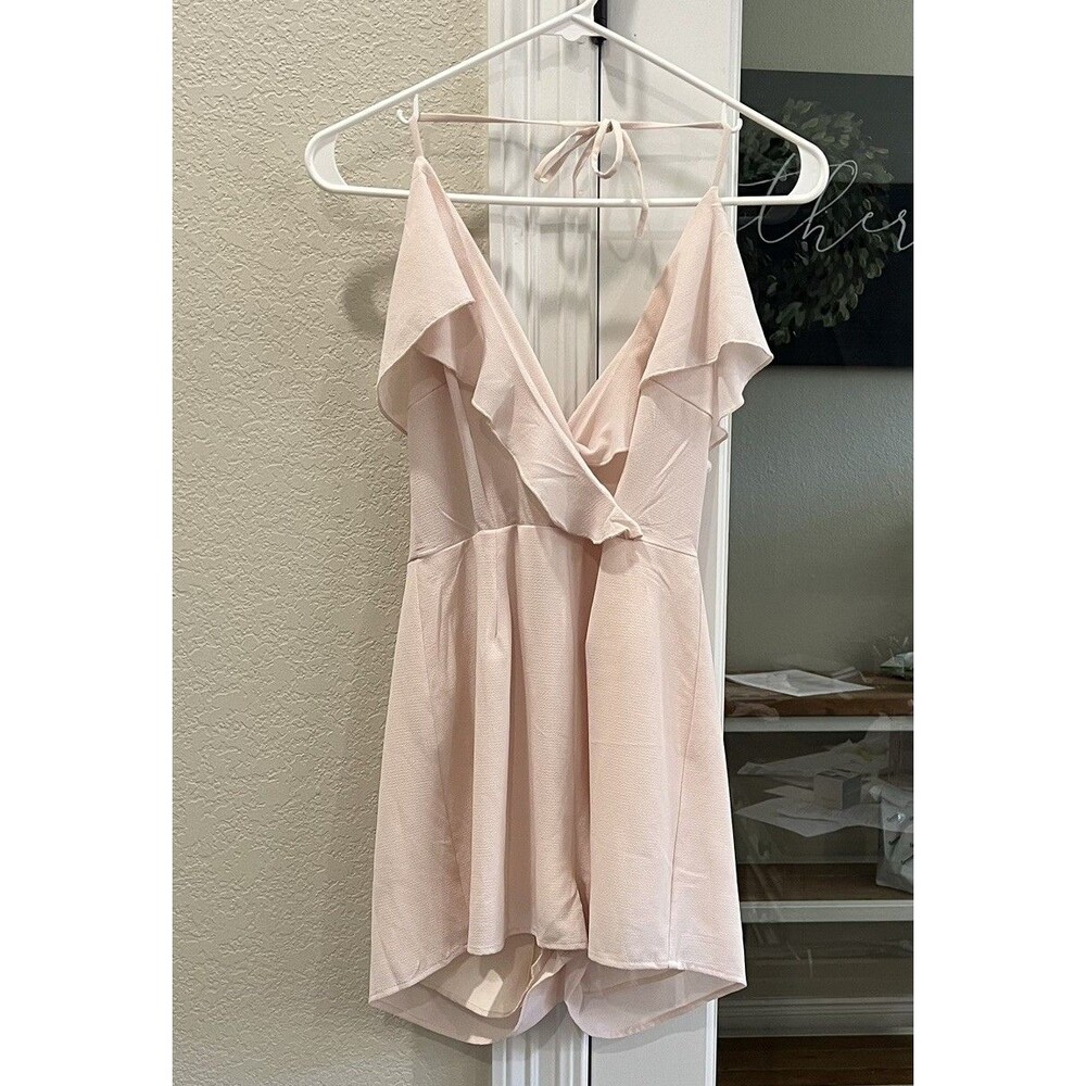 Charlotte Russe Dress Womens Small Sleeveless Summer Boho Festival Flowy Romper